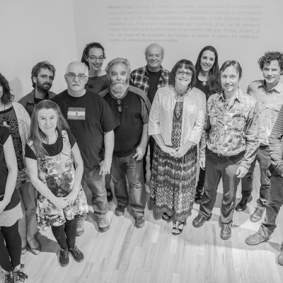 Les participants à la Triennale en métiers d'art 2015