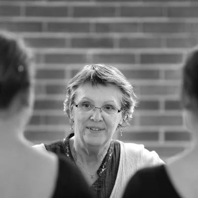 Lynn Vaillancourt. Image tirée du long métrage Danse avec elles de Béatriz Mediavilla