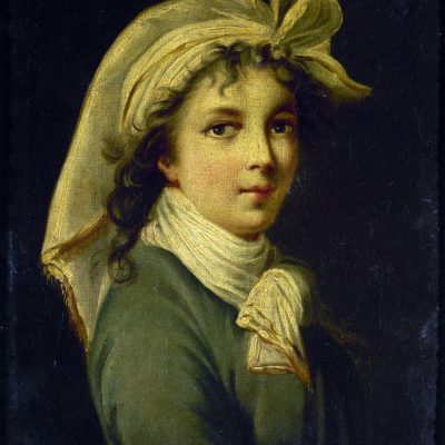 Autoportrait de Madame Marie-Louise-Elisabeth Vigée-Lebrun (1755-1842), une des premières femmes peintres reconnues.
