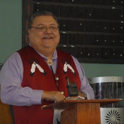 Le Chef de Temiskaming First Nation, Terence McBride