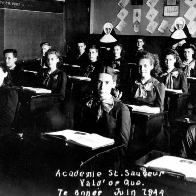 Classe de 7e année, Académie Saint-Sauveur