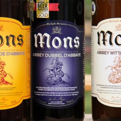 La sélection des bières Mons de la brasseir Belgh Brasse d'Amos