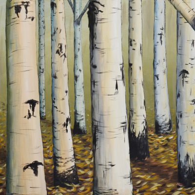La forêt, de l'artiste Carol Kruger