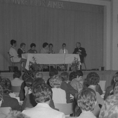 Congrès diocésain du Mouvement des femmes chrétiennes à Val-d’Or, le 15 septembre 1970.