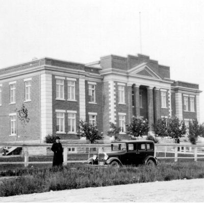Vieux-Palais d'Amos en 1926