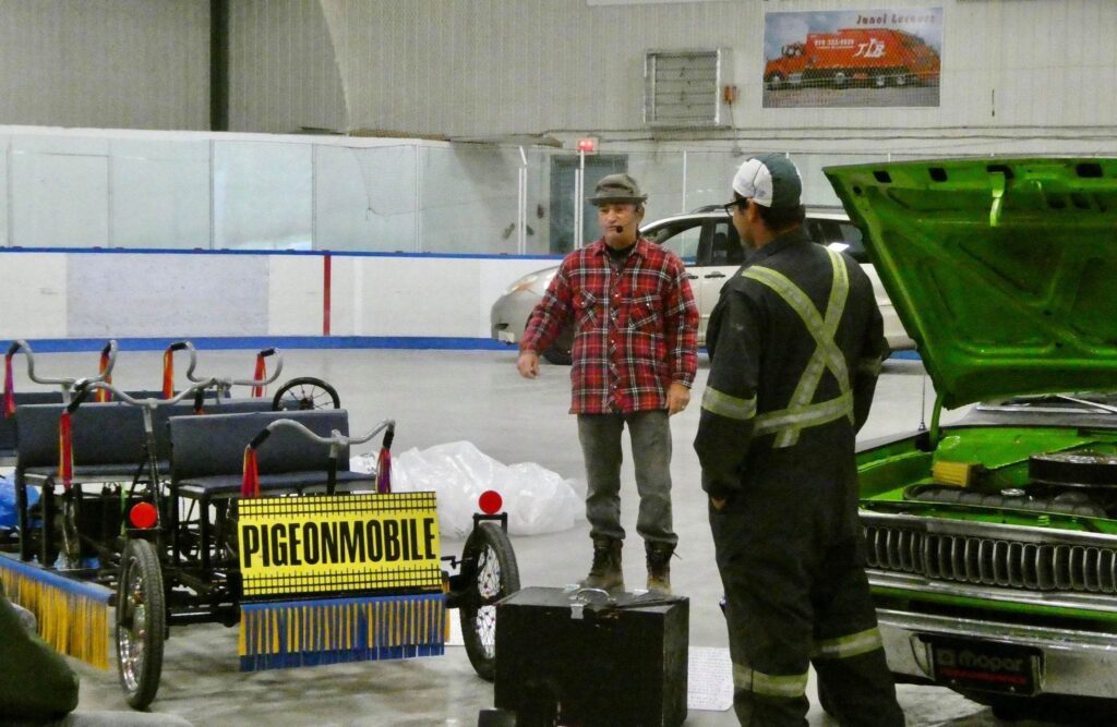 SPECTACLE DÉAMBULATOIRE À SAINTEGERMAINEBOULÉ L'Indice bohémien